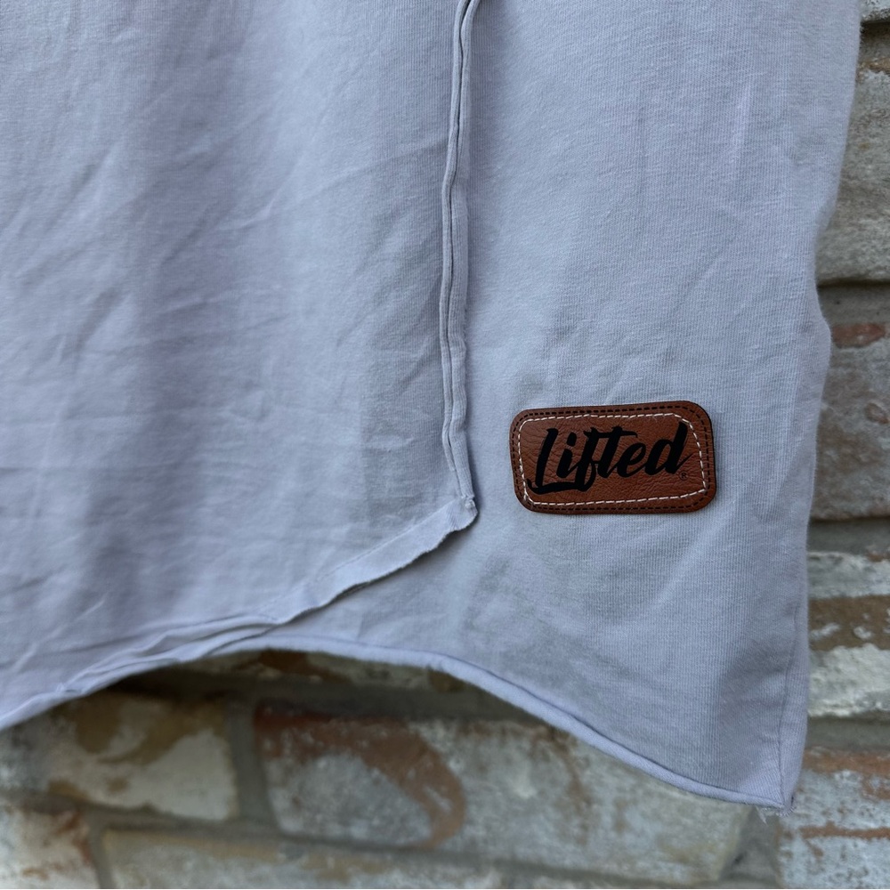 LIFTED Gray Asymmetrical Shirt ‘the gangster’ - Picture 4 of 8